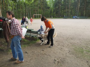 Покатались 16 мая в парке Сосновка.